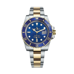 Rolex Submariner Blue Dial Stainless Steel and Yellow Gold 116613LB