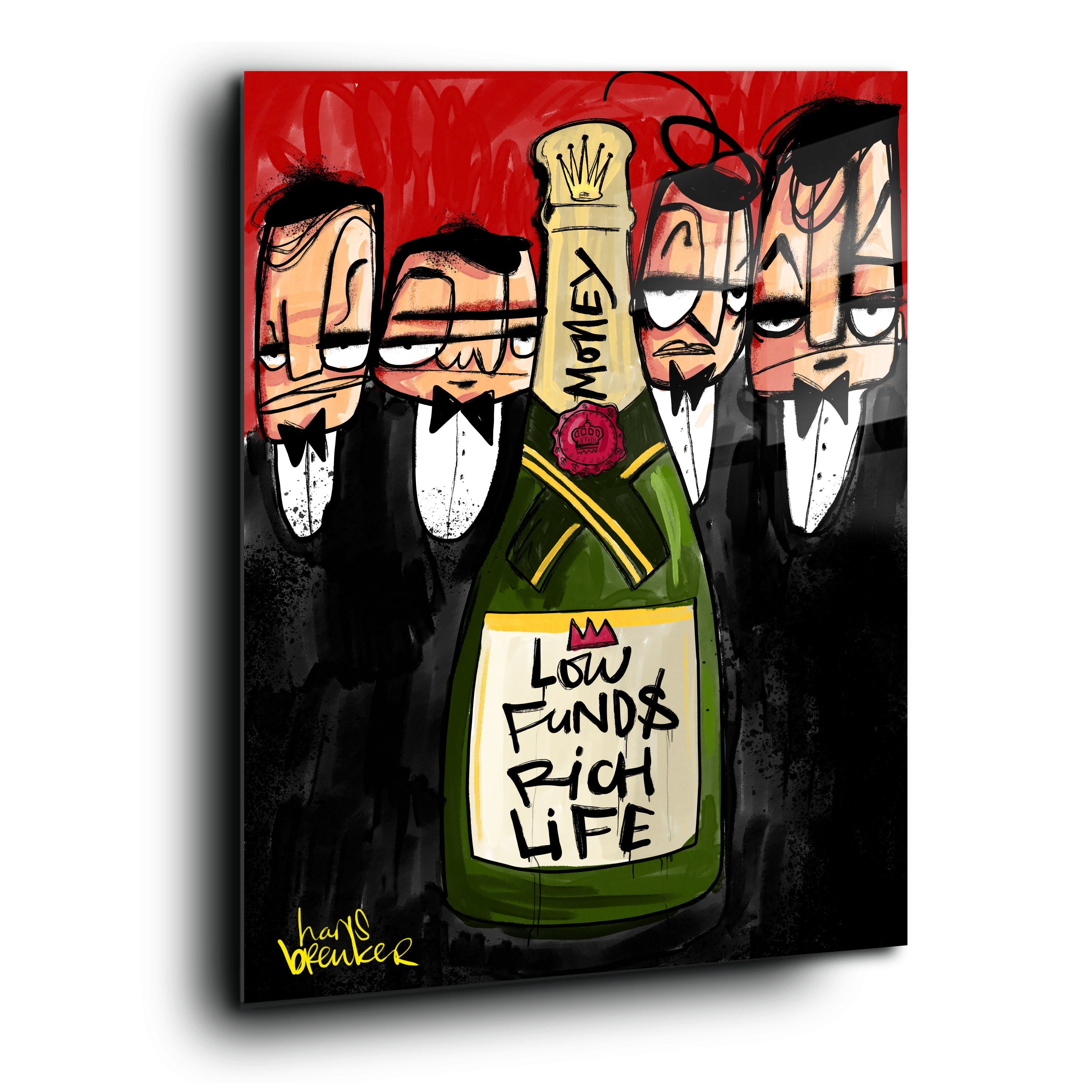 Low funds, rich life