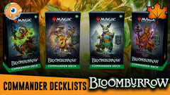 Bloomburrow Commander Decklists