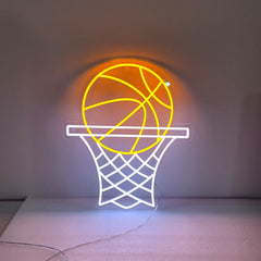 Basketball Hoop LED Neon Sign for Man Cave light up sign