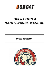 Bobcat FLAIL MOWER Operation & Maintenance Manual - PDF