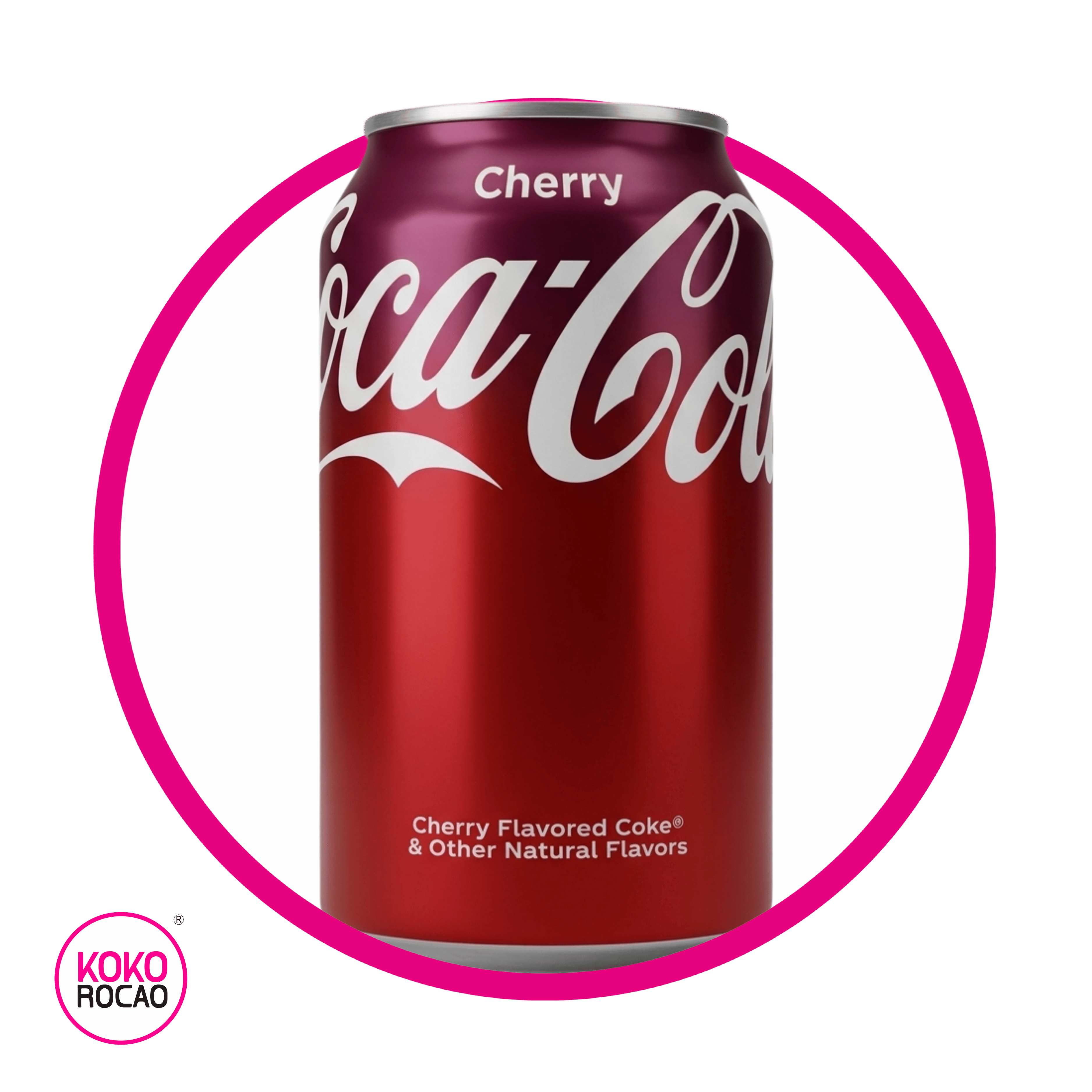 COCA COLA CHERRY SODA LATA 355ML