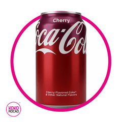 COCA COLA CHERRY SODA LATA 355ML