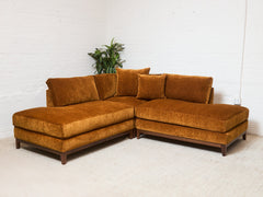 Lisette 3 Piece Double Bumper in Thriller Amber