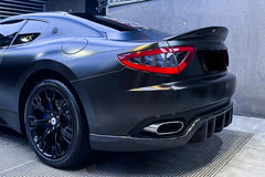 2012-2022 Maserati GranTurismo Sport & MC 4.7L Carbon Fiber Trunk Spoiler - Carbonado