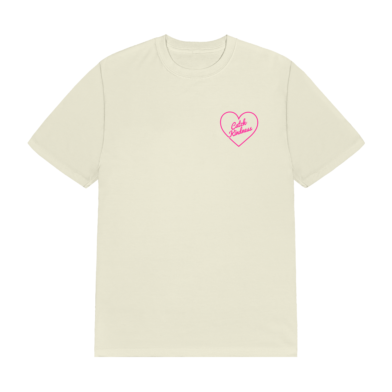 Bronson Balholm - Catch Kindness Ivory & Pink T-Shirt