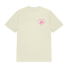 Bronson Balholm - Catch Kindness Ivory & Pink T-Shirt