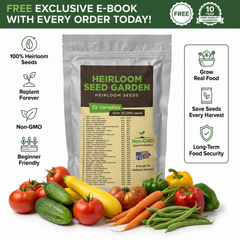 Garden's Pulse Heirloom Seed Vault Kit (35 Pack)