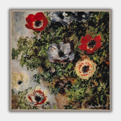 Claude Monet - Anemony w wazonie
