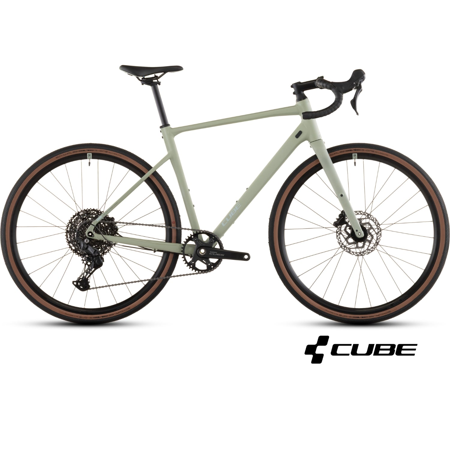 CUBE NUROAD PRO 28 gravel bike - pea´n´grey - CUBE - Evelostore