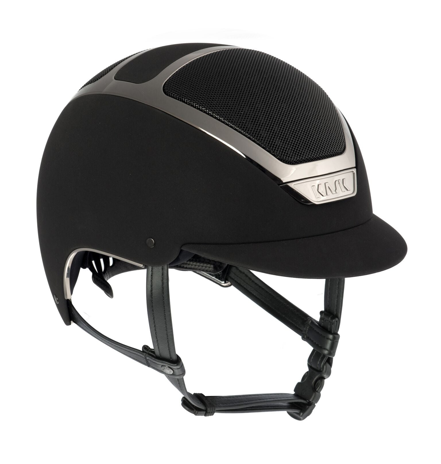 KASK DOGMA CHROME LIGHT - BLACK / SILVER - Divine Equestrian