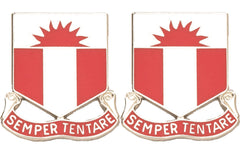 321st ENGINEER BATTALION Distinctive Unit Insignia - Pair
