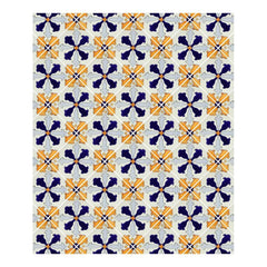 Azulejo Cerámico Artesanal 1m2 Alhambra 01 Blanco