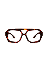 Dima Beth Havana Frame Glasses 1