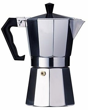 Economy Cuban coffee maker, Aluminum construction . 6 cup - Cookware & Kitchen by Cuban Food Market