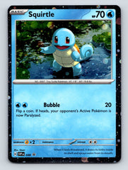 Basic Squirtle HP 70 Bubble Attack Tiny Turtle Pokémon Blue