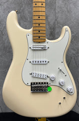 Fender EOB Stratocaster Maple Fingerboard Olympic White Ed O'Brien Signature 0140192305