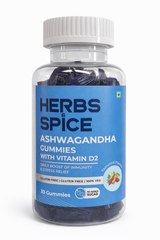 HERBS & SPICE Ashwagandha Gummies With Vitamin D2 (30 Gummies)