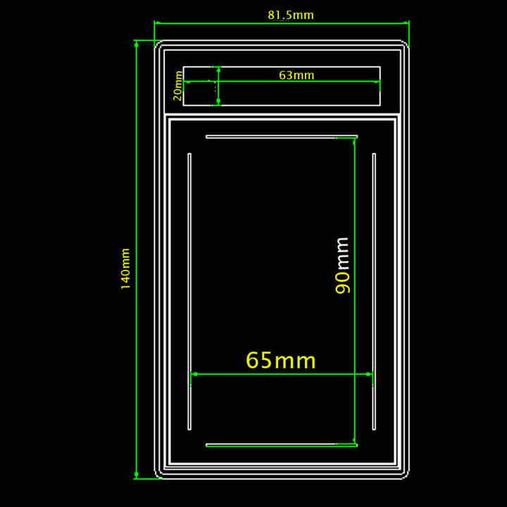 Empty Psa Slab PSA Style Graded Card Slab – Snap Tight, No Glue, Reusable – Clear Acrylic (35pt) Psa Slab Bumper Guard