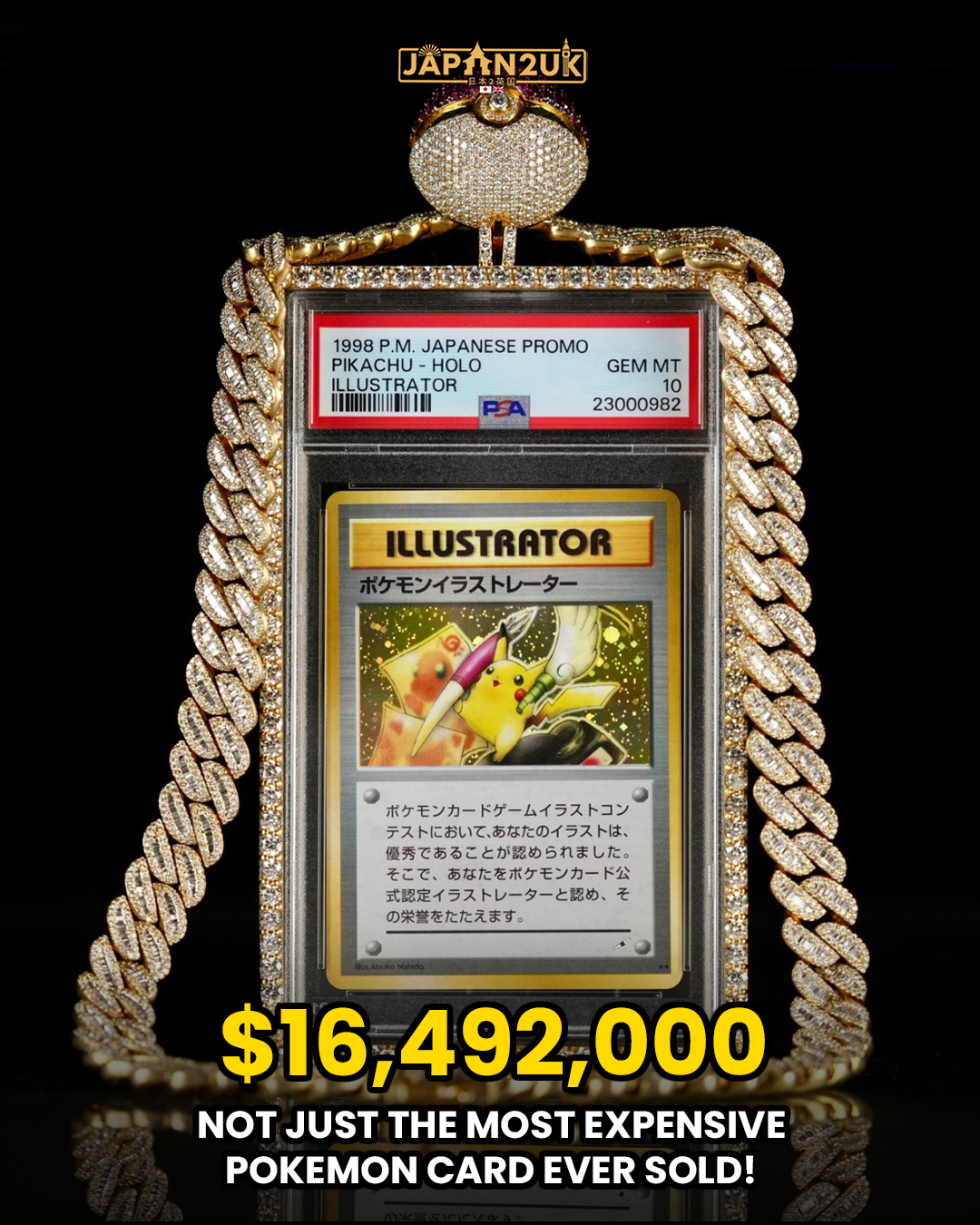 Top 10 Most Expensive Graded Pokemon Cards EVER!! — Japan2UK