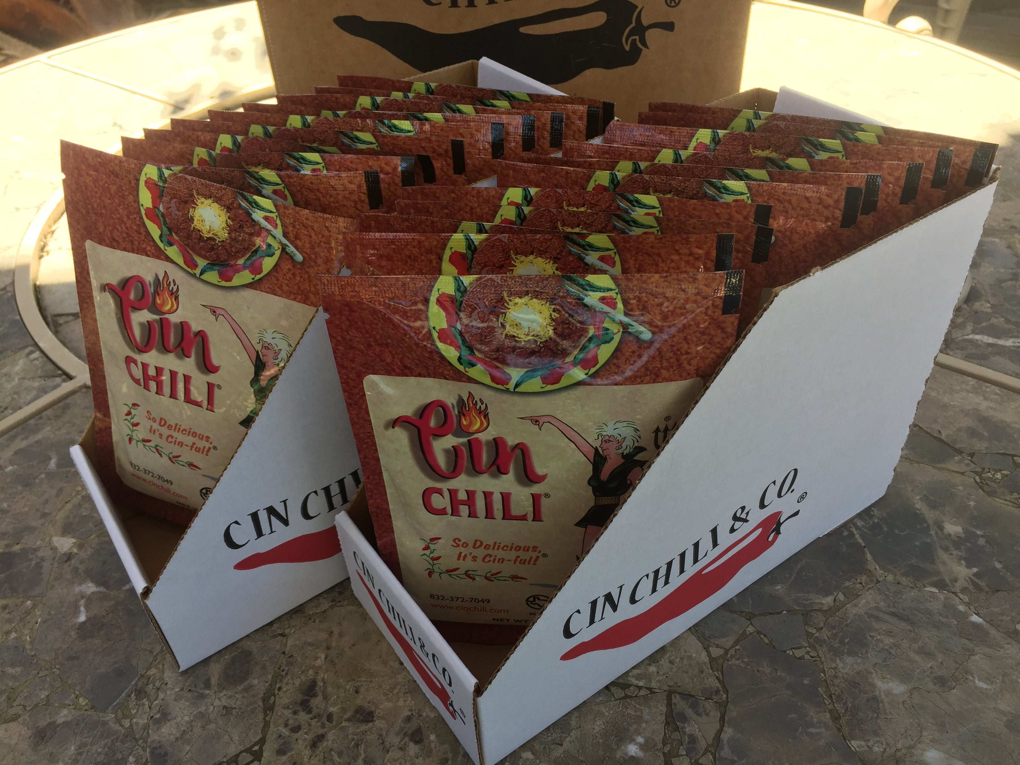 Cin Chili International Championship Chili Mix – 24 Pack, Award-Winning Texas Chili Seasoning - Korvel