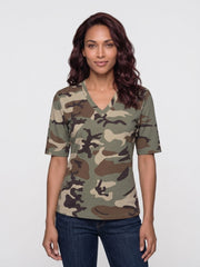 camouflage print top 202271 mi piace