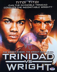 Winky Wright autographed signed 11x14 photo PSA COA Boxing Trinidad Mosley - JAG Sports Marketing