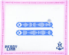 Voice Memo Bubble Needlepoint Canvas