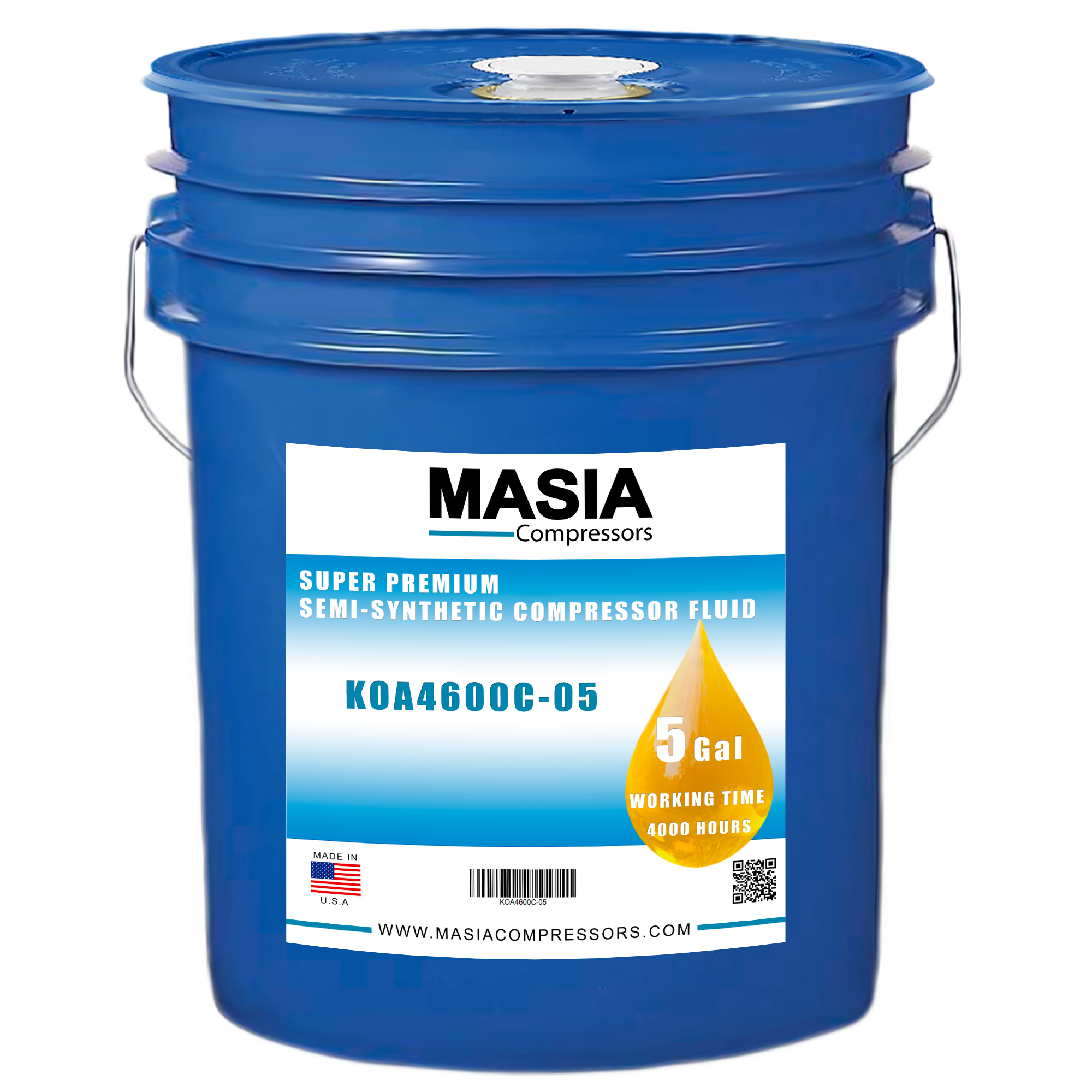 2901-0245-01 Lubricante para Compresor Compatible con Atlas Copco-5 gal
