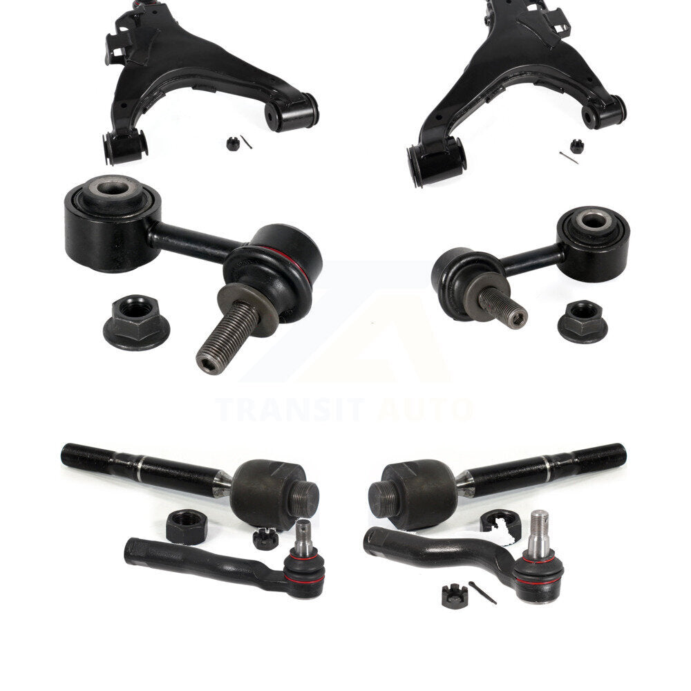 Front Control Arm And Ball Joint Tie Rod End Link Kit (8Pc) For Toyota Tundra