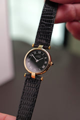 Cartier Vendome "Classic Onyx" Lacquer SM Quartz w/ original box