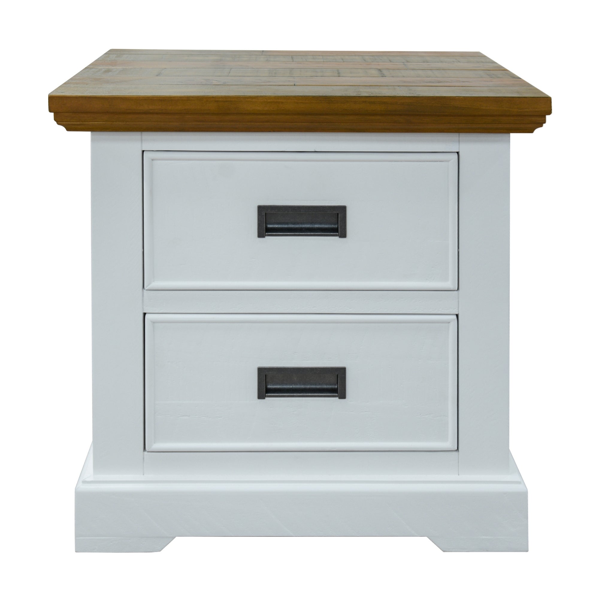 Marline Bedside Table Oak White