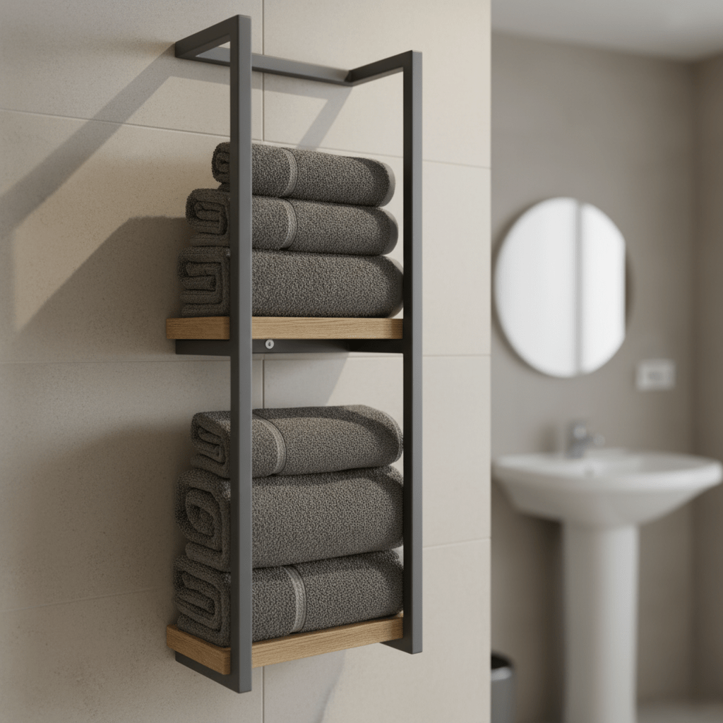 PUREDRY – Elegante Wand-Handdoekhouder – Roestbestendige RVS-uitvoering