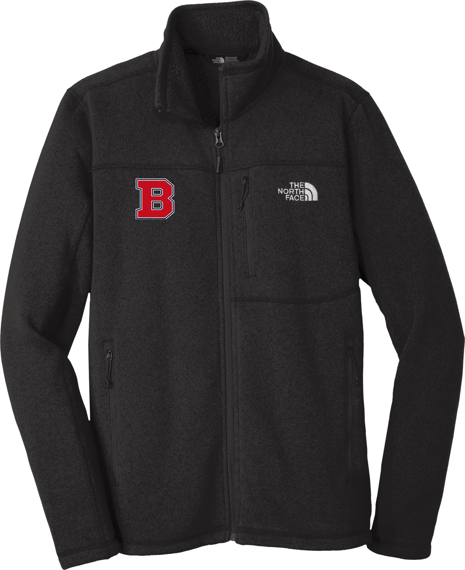 CT Bobcats The North Face Sweater Fleece Jacket