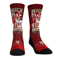 Nick Bosa - San Francisco 49ers - Retro Photo - {{variant_title}}