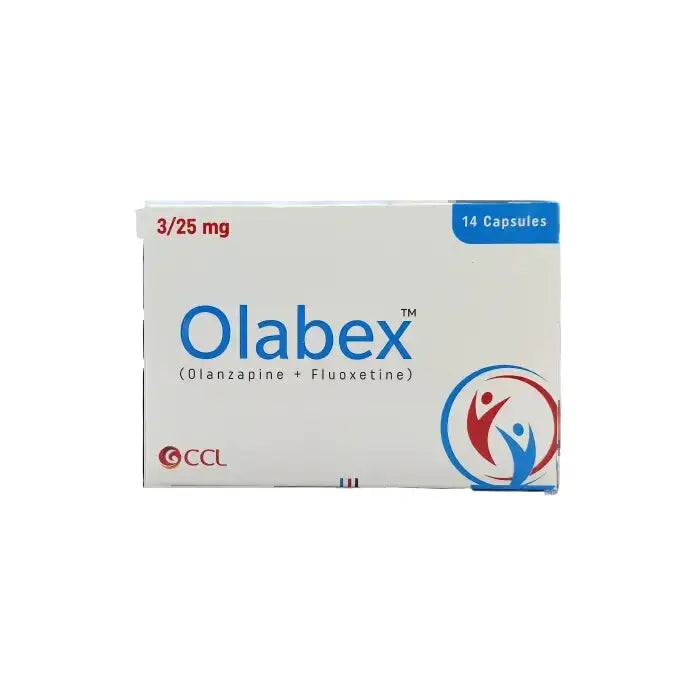 Olabex Capsules 3/25mg – Fluoxetine + Olanzapine for Depression & Mood Disorders