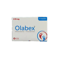 Olabex Capsules 3/25mg – Fluoxetine + Olanzapine for Depression & Mood Disorders