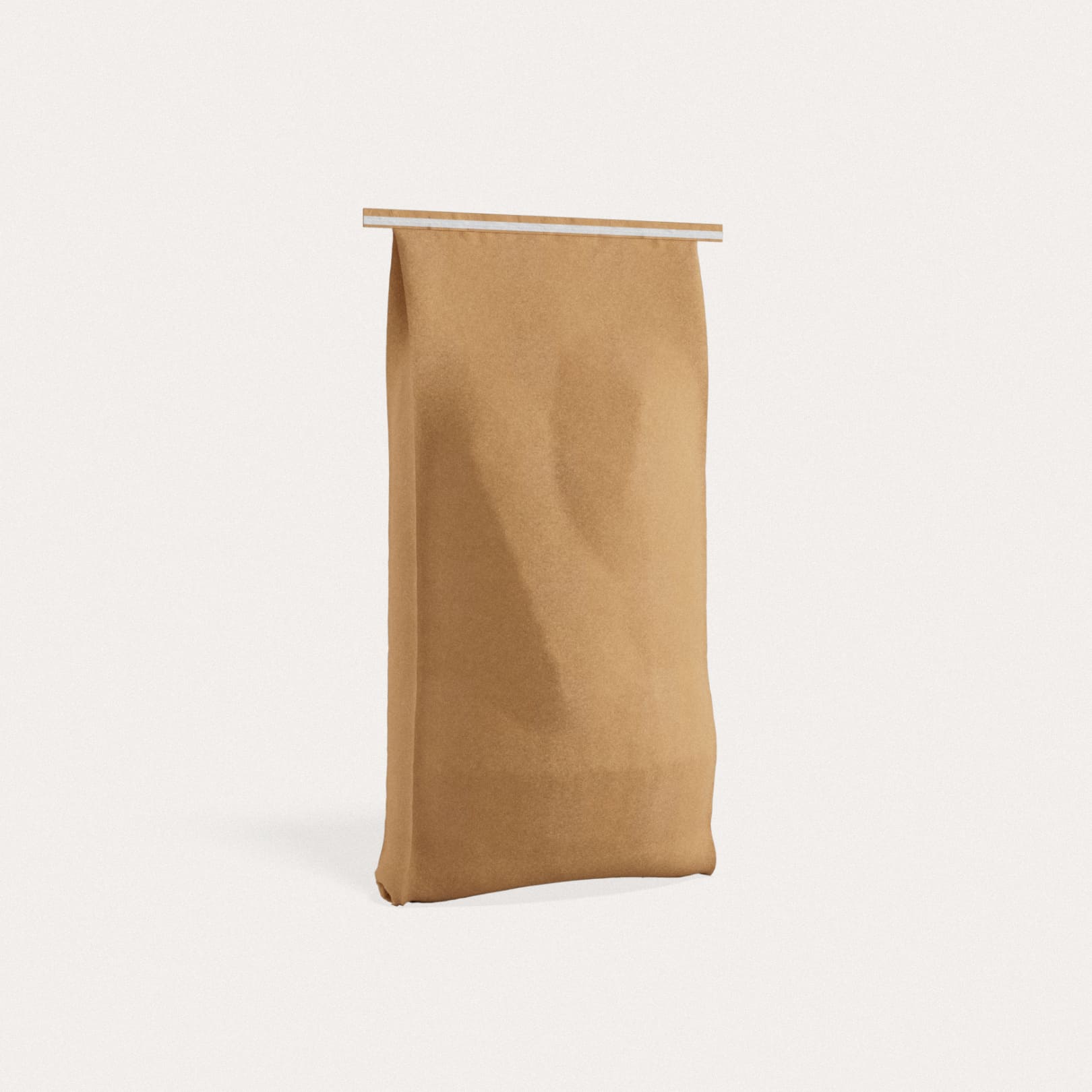 Brown Sewn Open Mouth (SOM) Multi-Wall Paper Bag