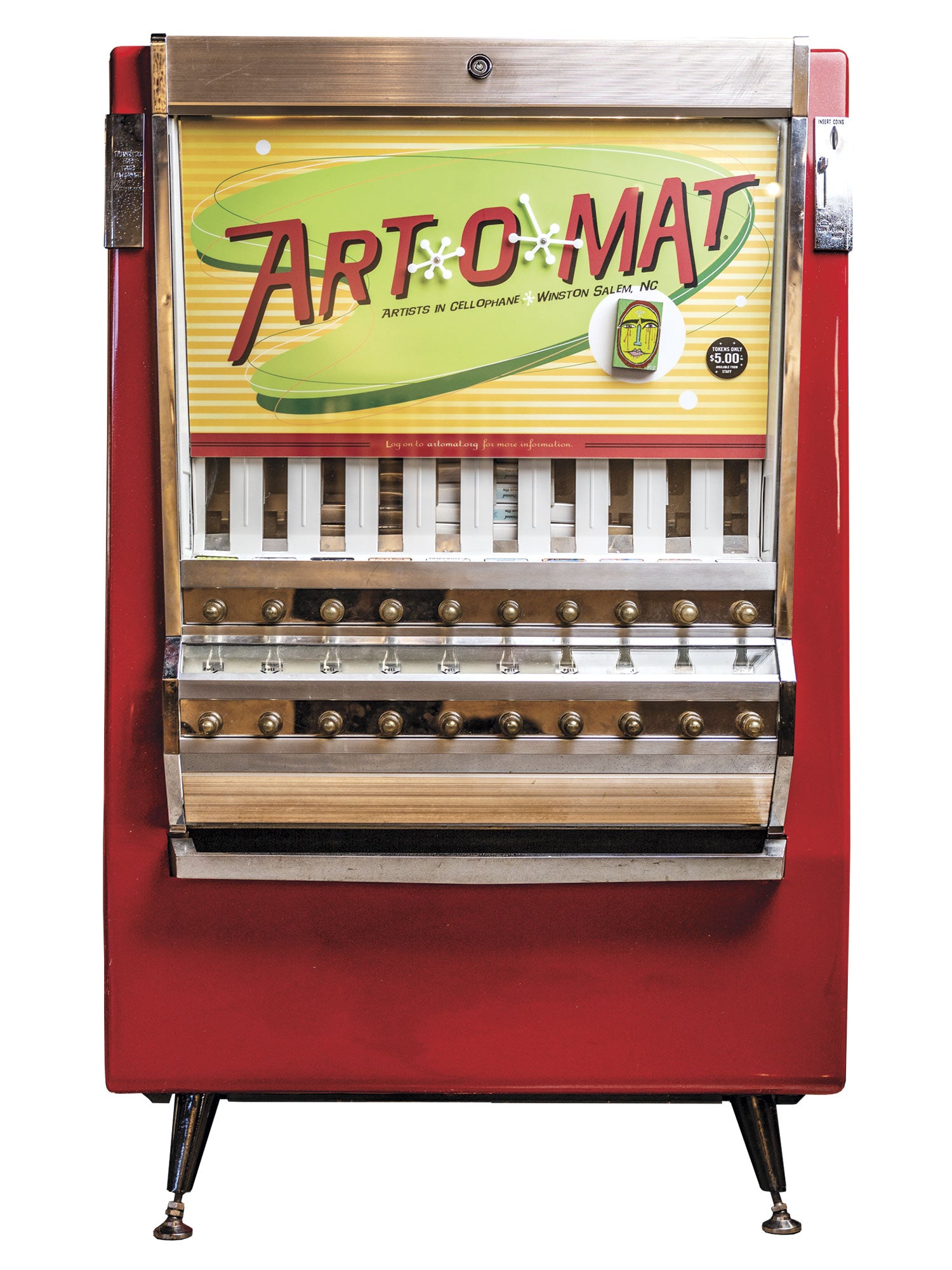 A Smokin' New Way to Buy Affordable Art: These Repurposed Cigarette Vending Machines