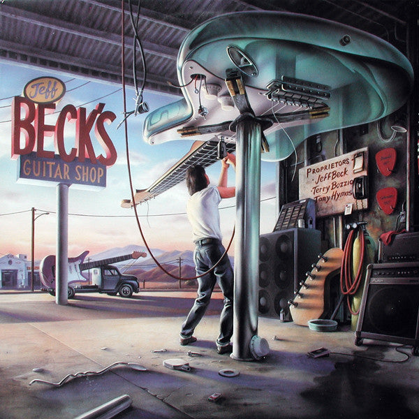 Jeff Beck, Terry Bozzio, Tony Hymas / Jeff Beck's Guitar Shop - LP Used
