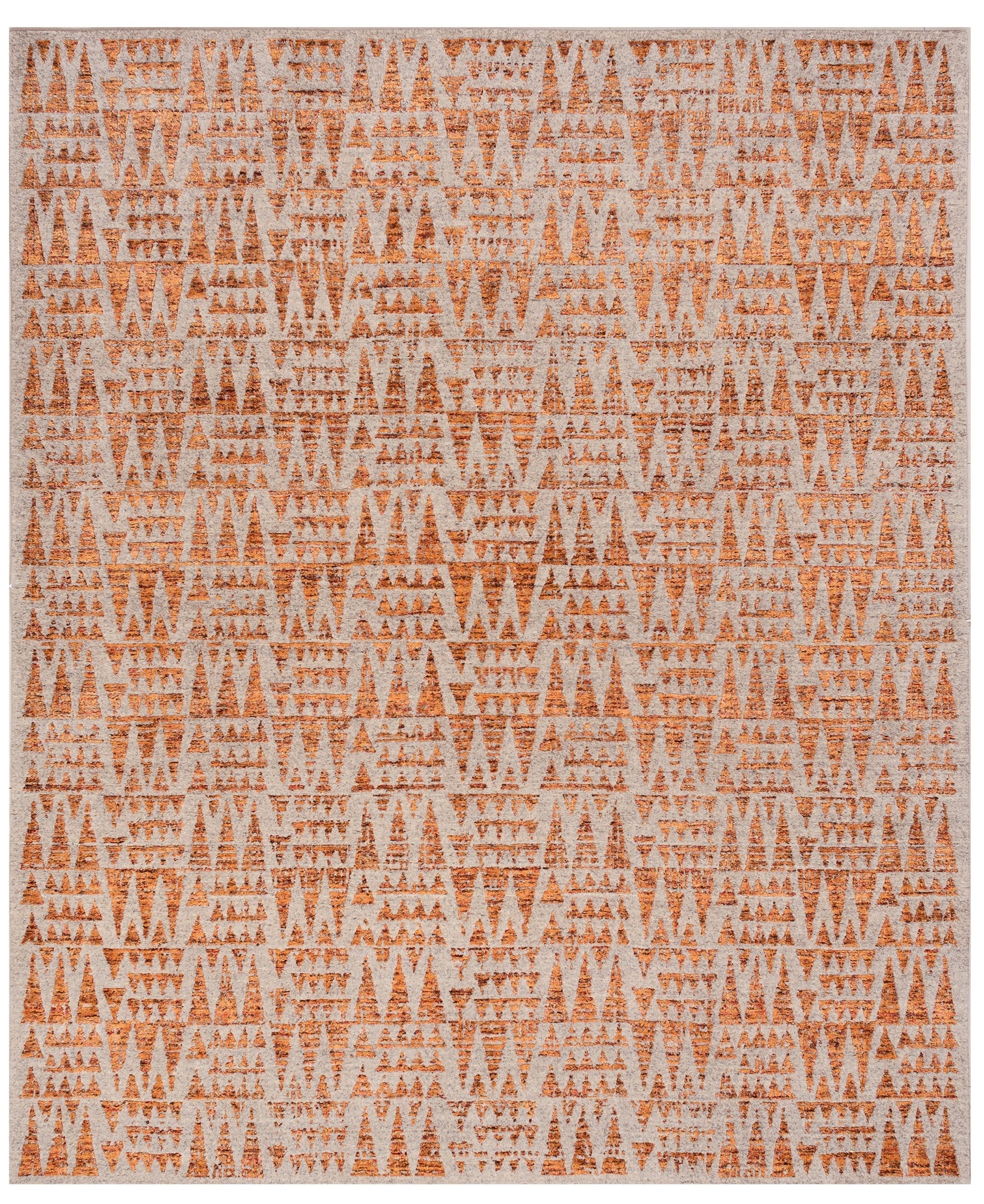 24578- Royal Vasighi Hand-Knotted/Handmade Indian Rug/Carpet Modern Authentic / Size: 5'9" x 4'0"/175cm x 122cm