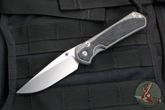 Chris Reeve Large Sebenza 31- Drop Point- Black Micarta Inlay L31-1200 in CPM Magnacut