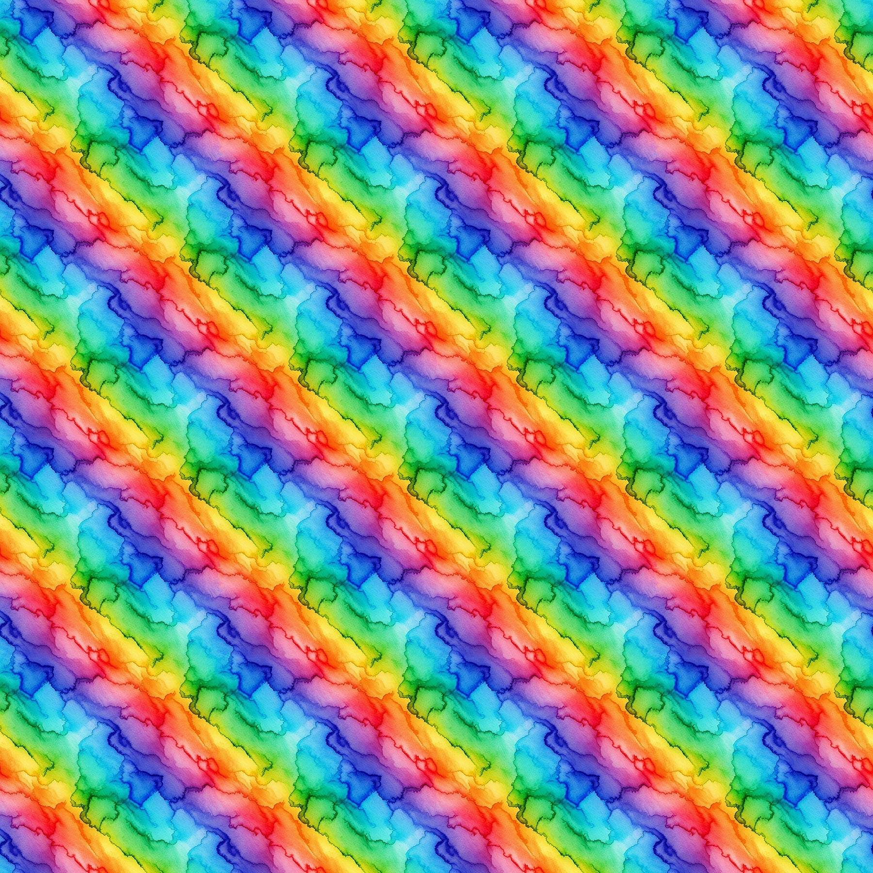 Radiant Rhapsody Bias Rainbow Multi Patrick Lose Northcott Cotton Fabric NC-PL-10734-100 | US Fabric Shop
