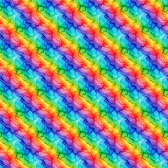 Radiant Rhapsody Bias Rainbow Multi Patrick Lose Northcott Cotton Fabric NC-PL-10734-100 | US Fabric Shop
