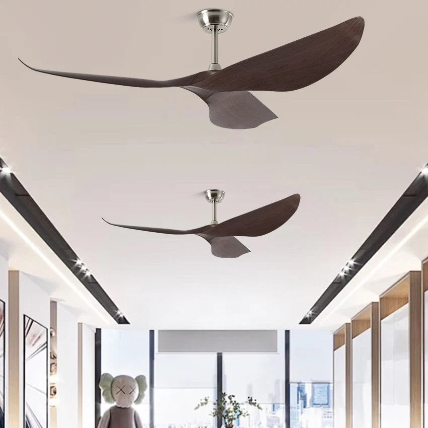 Industrial DC Motor Ceiling Fan - 6-Speed Remote Silent Fan (38/52/60 Inch)