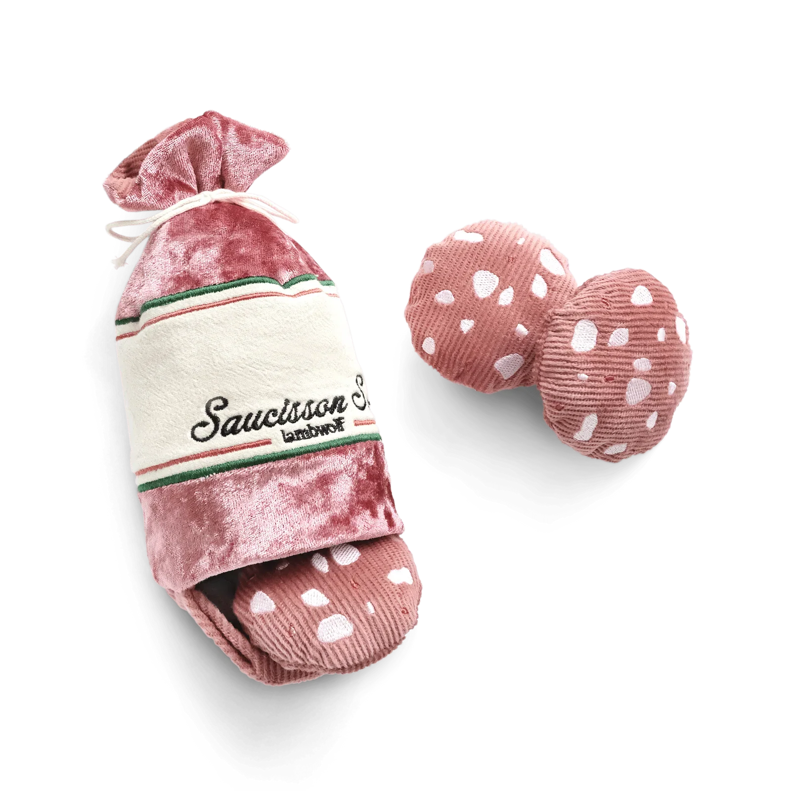 Jouet de fouille saucisson sec