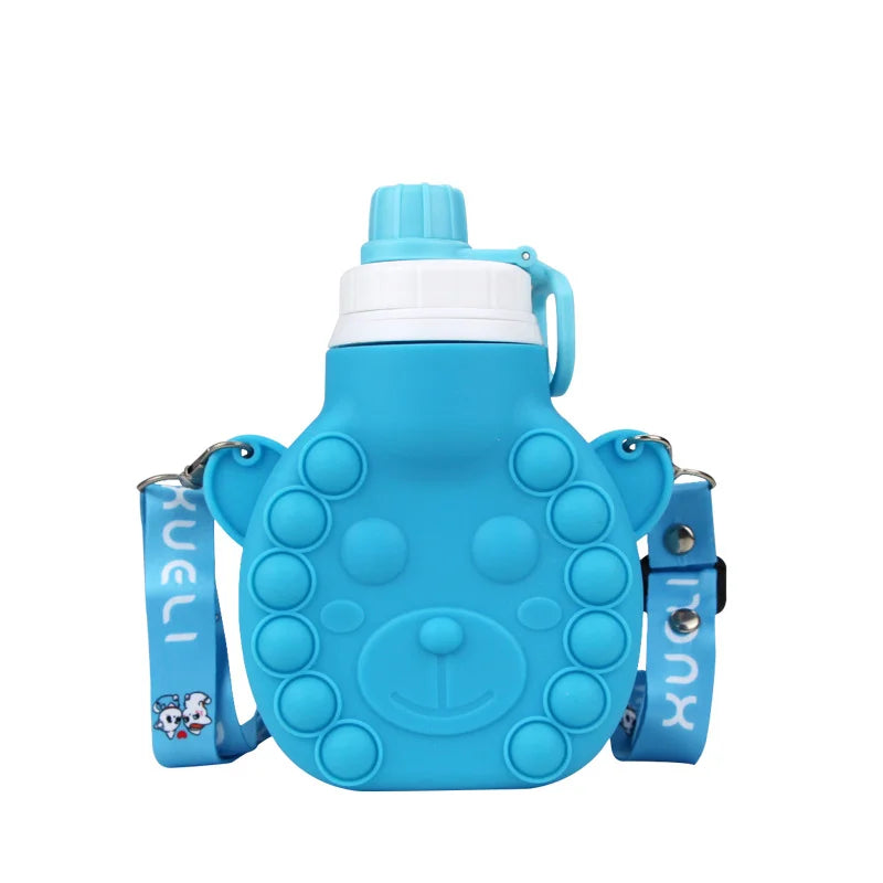 Ocean Blue Children's Silicone Hot Water Bottle