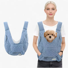 Hundetragetasche mit ergonomischen Trägern bis 10 kg