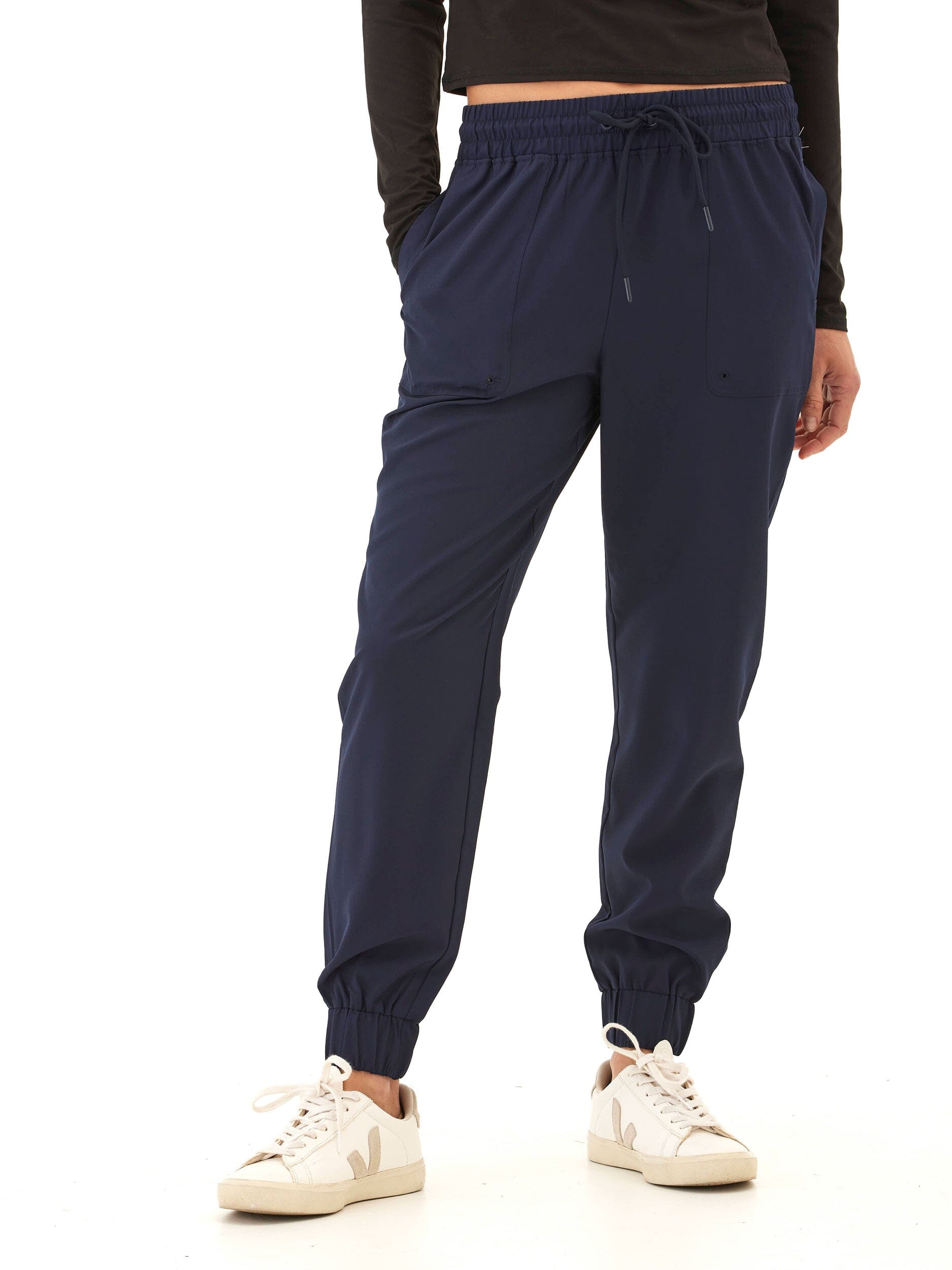 Trysha Ultrastretch Woven Jogger Womens Bottoms Pants Threads 4 Thought
