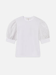 FRAME - The Solstice Eyelet Tee